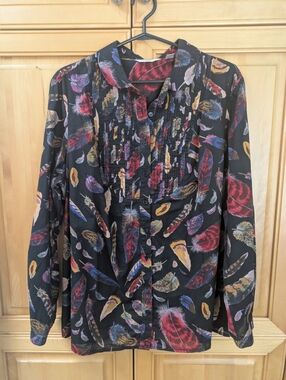 Liz Claiborne Cotton Tunic 16W